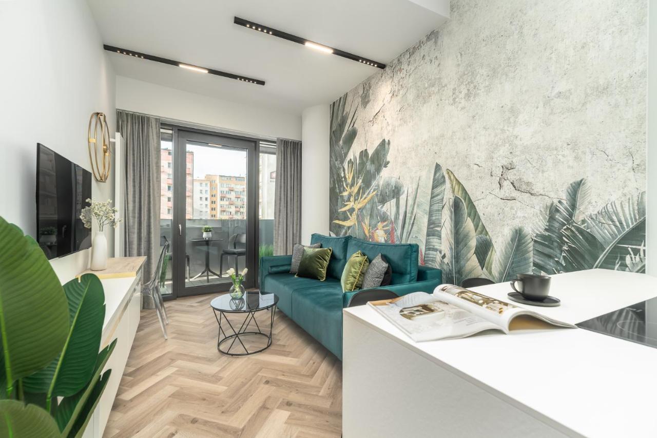 Comfy Apartments 4-5Th Floor Hanza Tower - Sauna & Pool 什切青 外观 照片