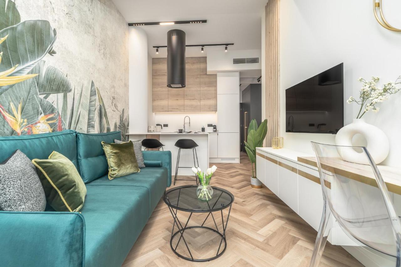 Comfy Apartments 4-5Th Floor Hanza Tower - Sauna & Pool 什切青 外观 照片